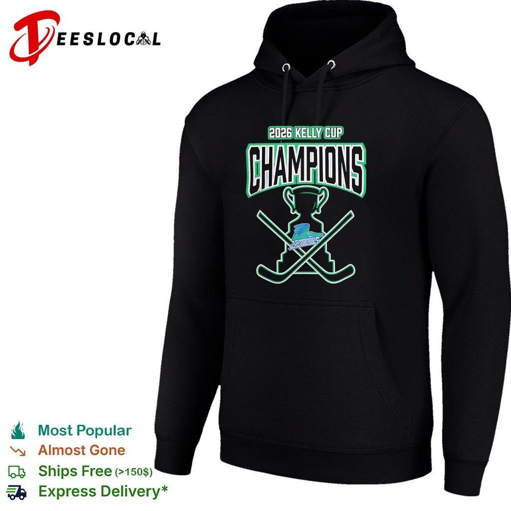 2026 Kelly Cup Champions Florida Everblades Hockey Team Trophy Logo Event shirt Unisex