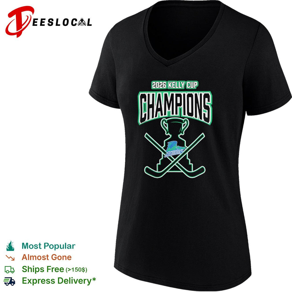 2026 Kelly Cup Champions Florida Everblades Hockey Team Trophy Logo Event shirt Unisex