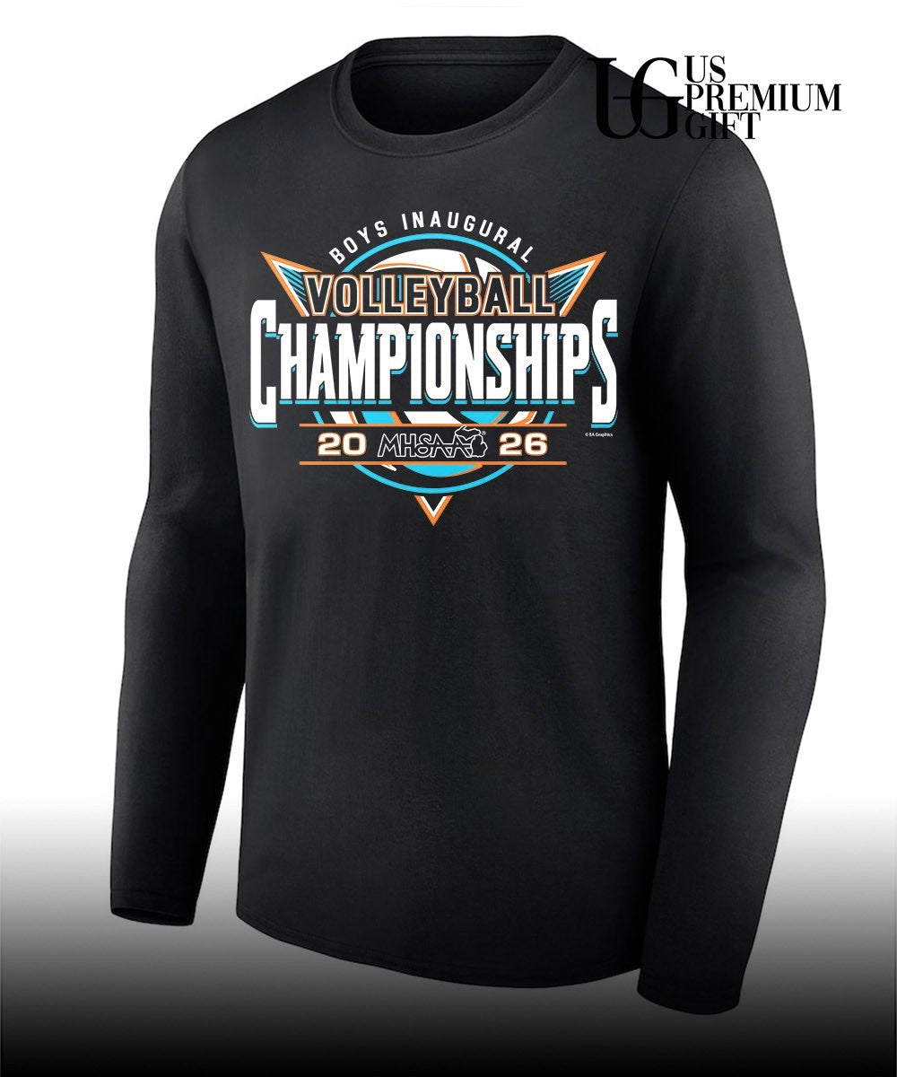 2026 MHSAA Boys Inaugural Volleyball Championships shirt Unisex