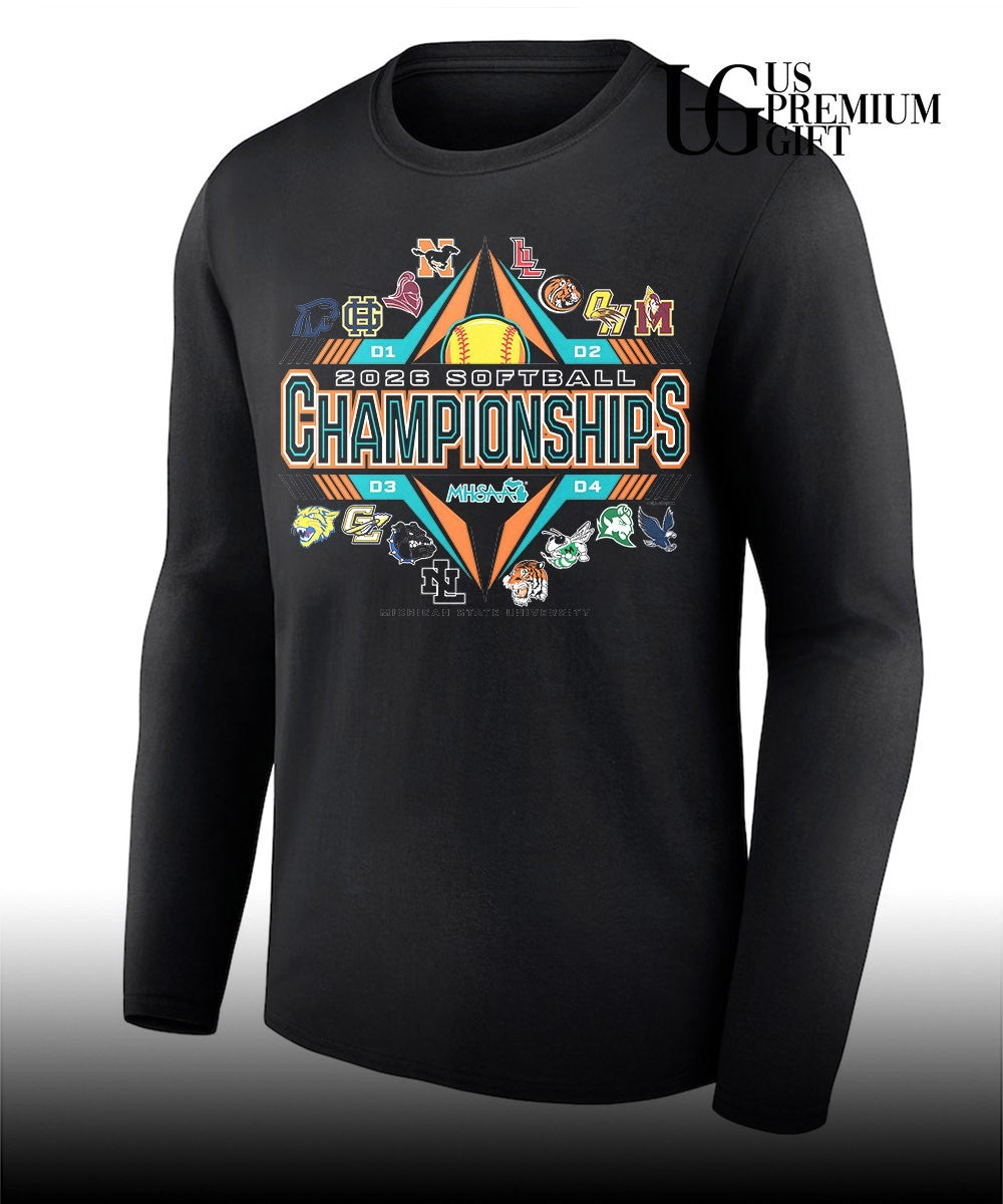 2026 MHSAA Softball Championships shirt Unisex