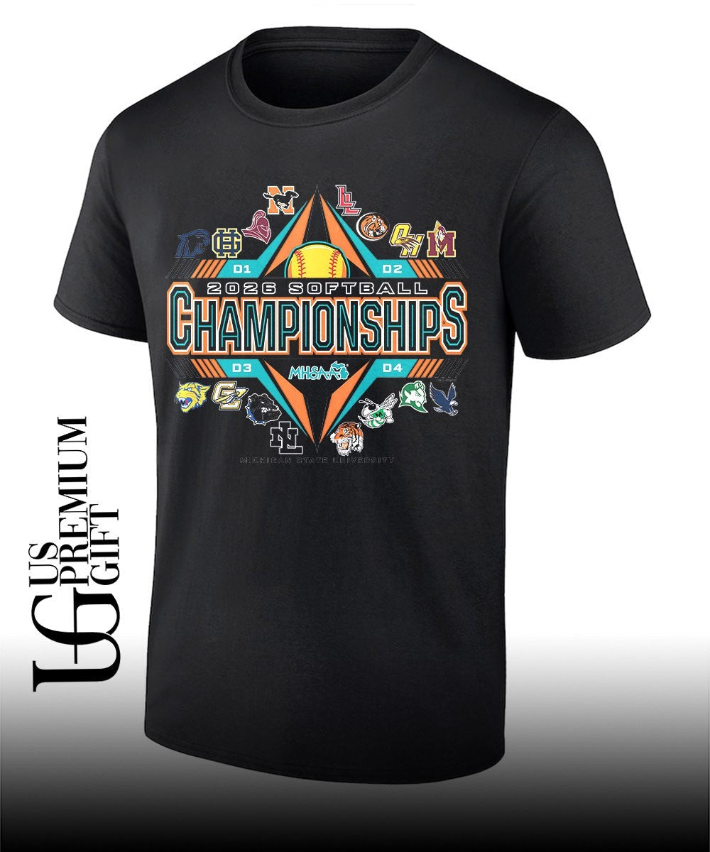 2026 MHSAA Softball Championships shirt Unisex
