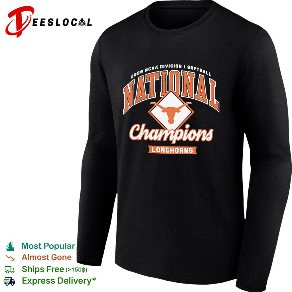 2026 NCAA Division I Softball National Champions Texas Longhorns World Series shirt Unisex