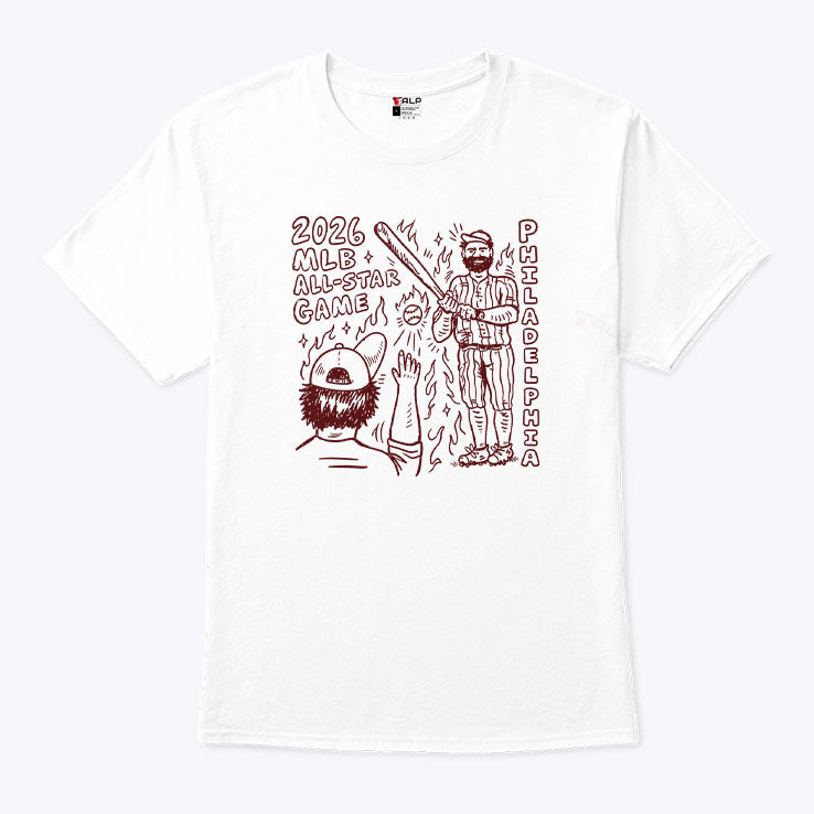 2026 Philadelphia Baseball All Star Game T Shirt Unisex