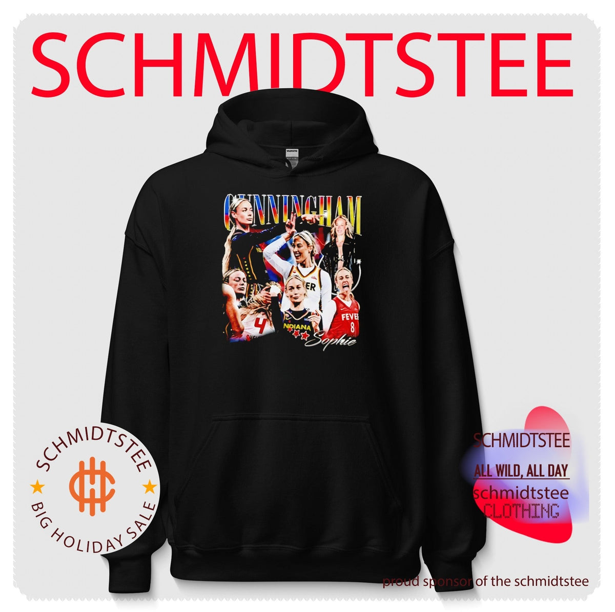2026 Sophie Cunningham Indiana Pointing Girl Shirt Unisex