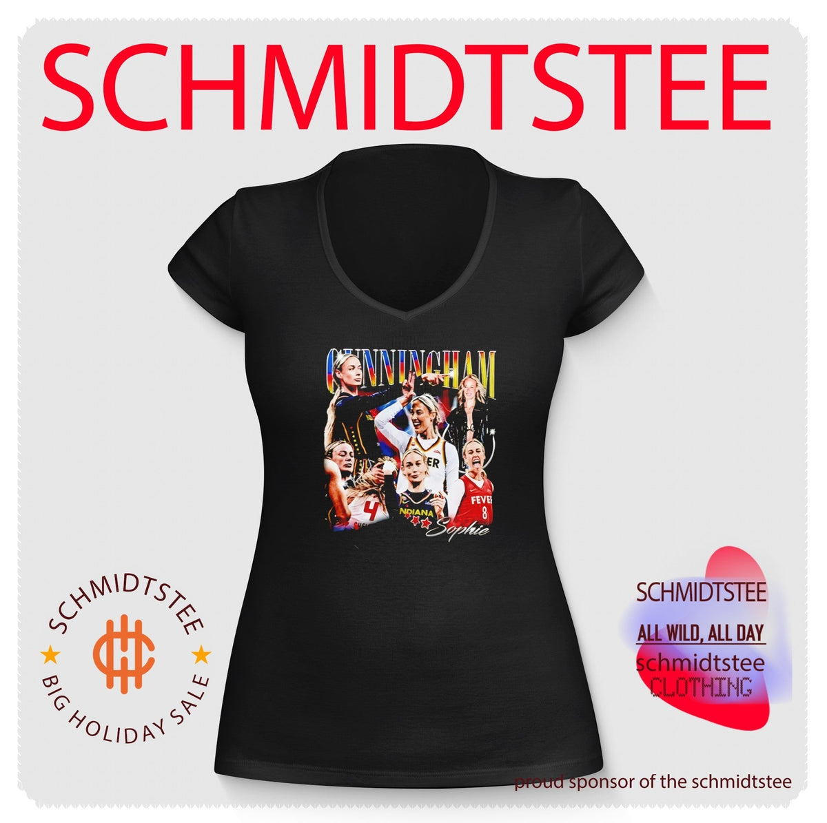 2026 Sophie Cunningham Indiana Pointing Girl Shirt Unisex