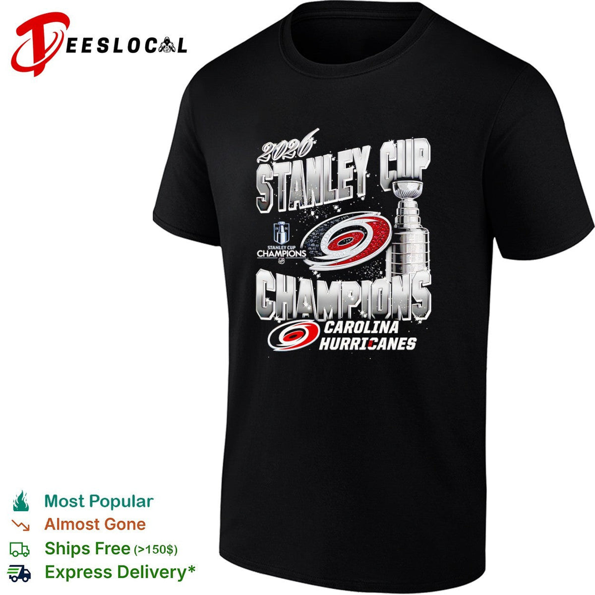 2026 Stanley Cup Champions Carolina Hurricanes 2026 Stanley Cup Champions shirt Unisex