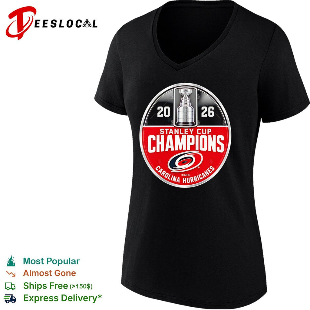 2026 Stanley Cup Champions Carolina Hurricanes logo shirt Unisex