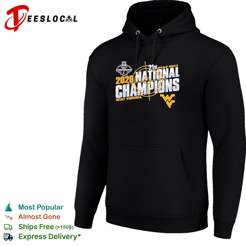 2026 West Virginia Mountaineers 21x NCAA Rifle National Champions logo shirt Unisex