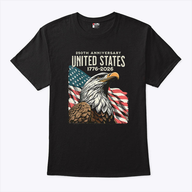 250 Anniversary United States 1776 2026 T Shirt Unisex