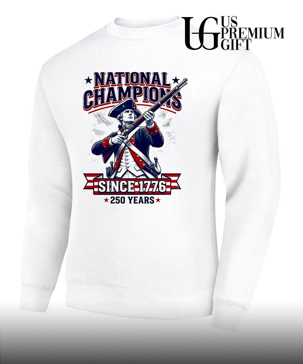 250 Years American Revolutionary War Patriot National Champions since 1776 shirt Unisex