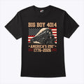 250 Years Big Boy 4014 Train US Flag T Shirt Unisex