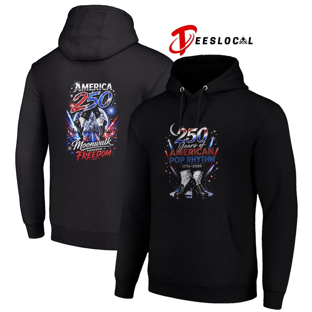 250 years of American Pop rhythm moonwalk through freedom shirt Unisex