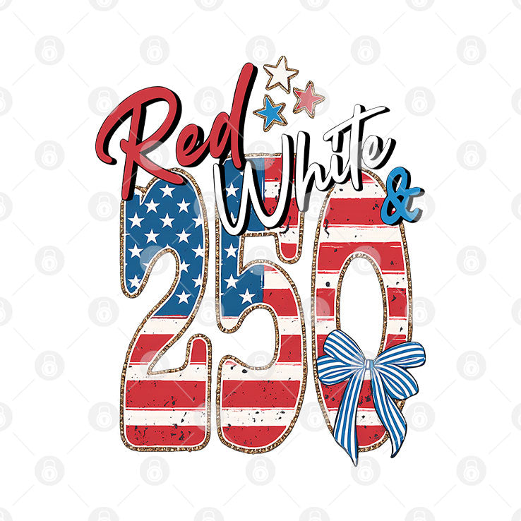 250th Anniversary Red White And Blue Shirt Unisex