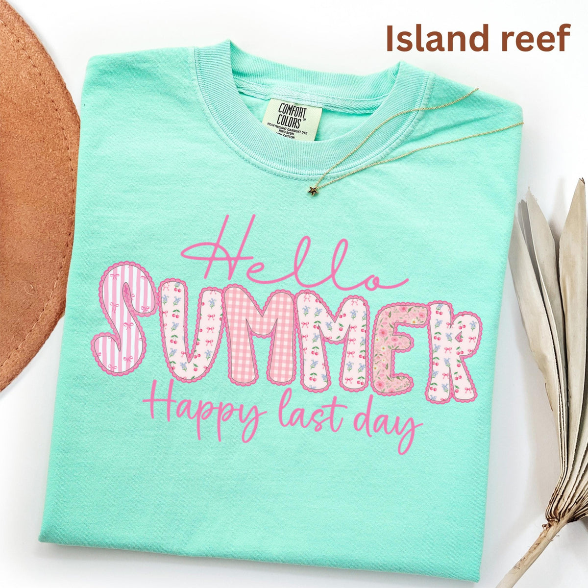 Comfort Colors Last Day School Hello Summer Teacher Tee End School Year School Teacher