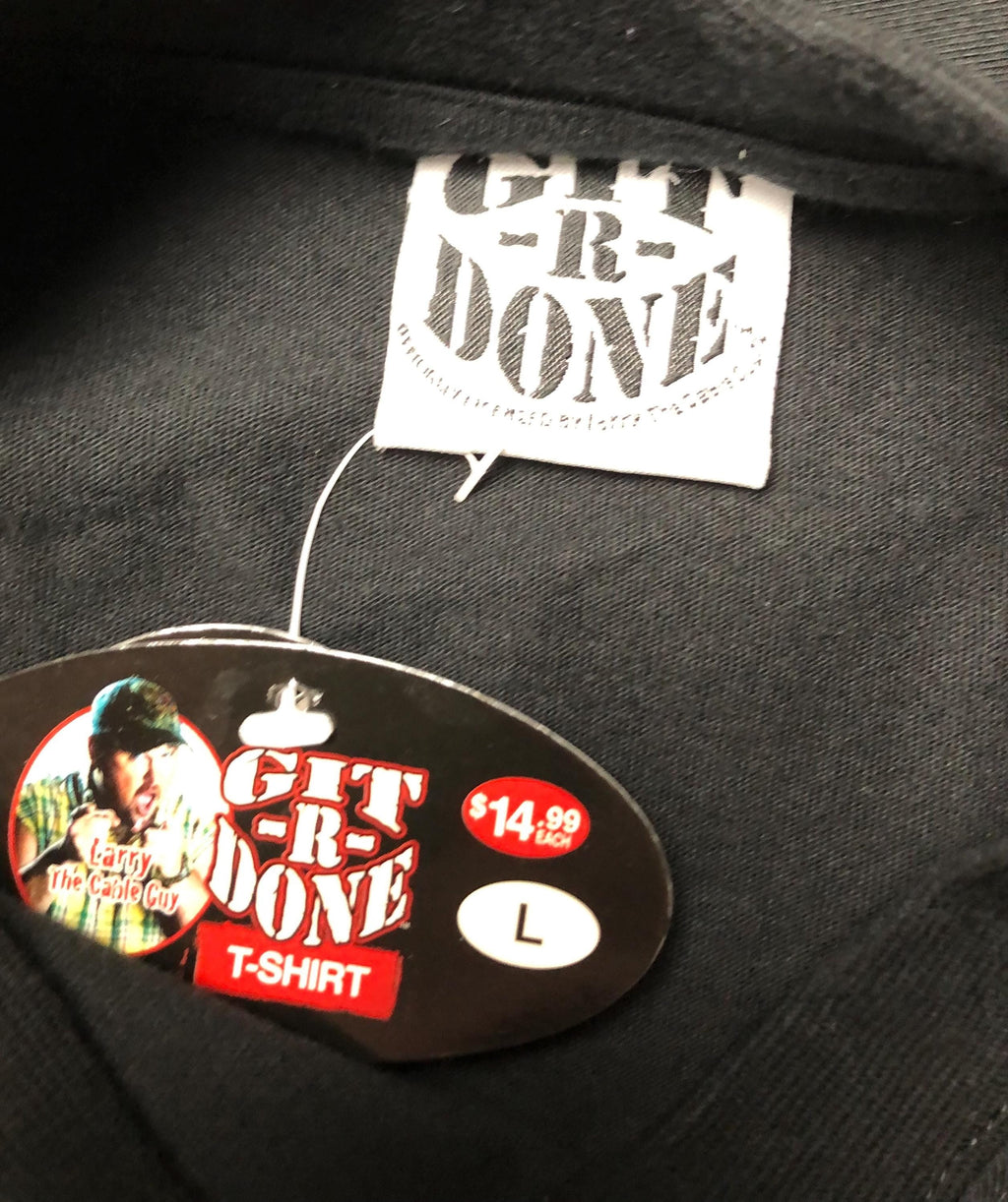 Vintage 2005 Larry Cable Guy Git Done Large Unisex