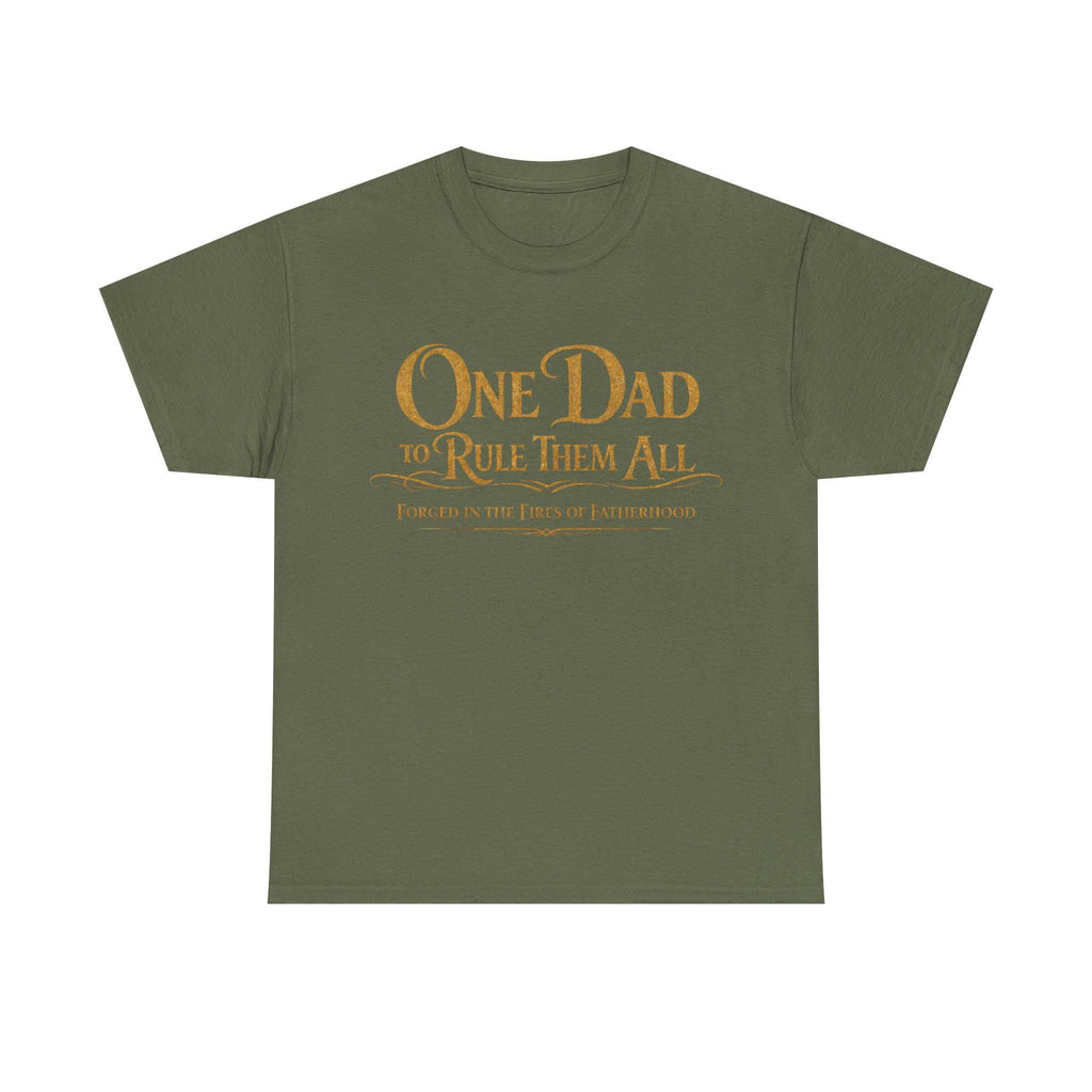 Dad Rule Fantasy Fathers Day Tee Unisex