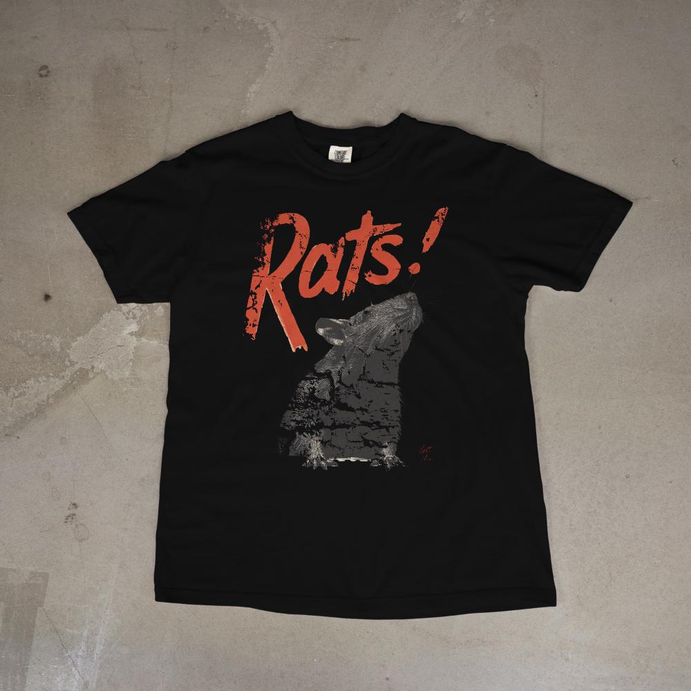 Vintage Rats Grunge Retro Distressed Unisex