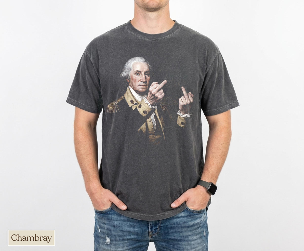 George Washington Patriotic Usa America 250 4th July Unisex