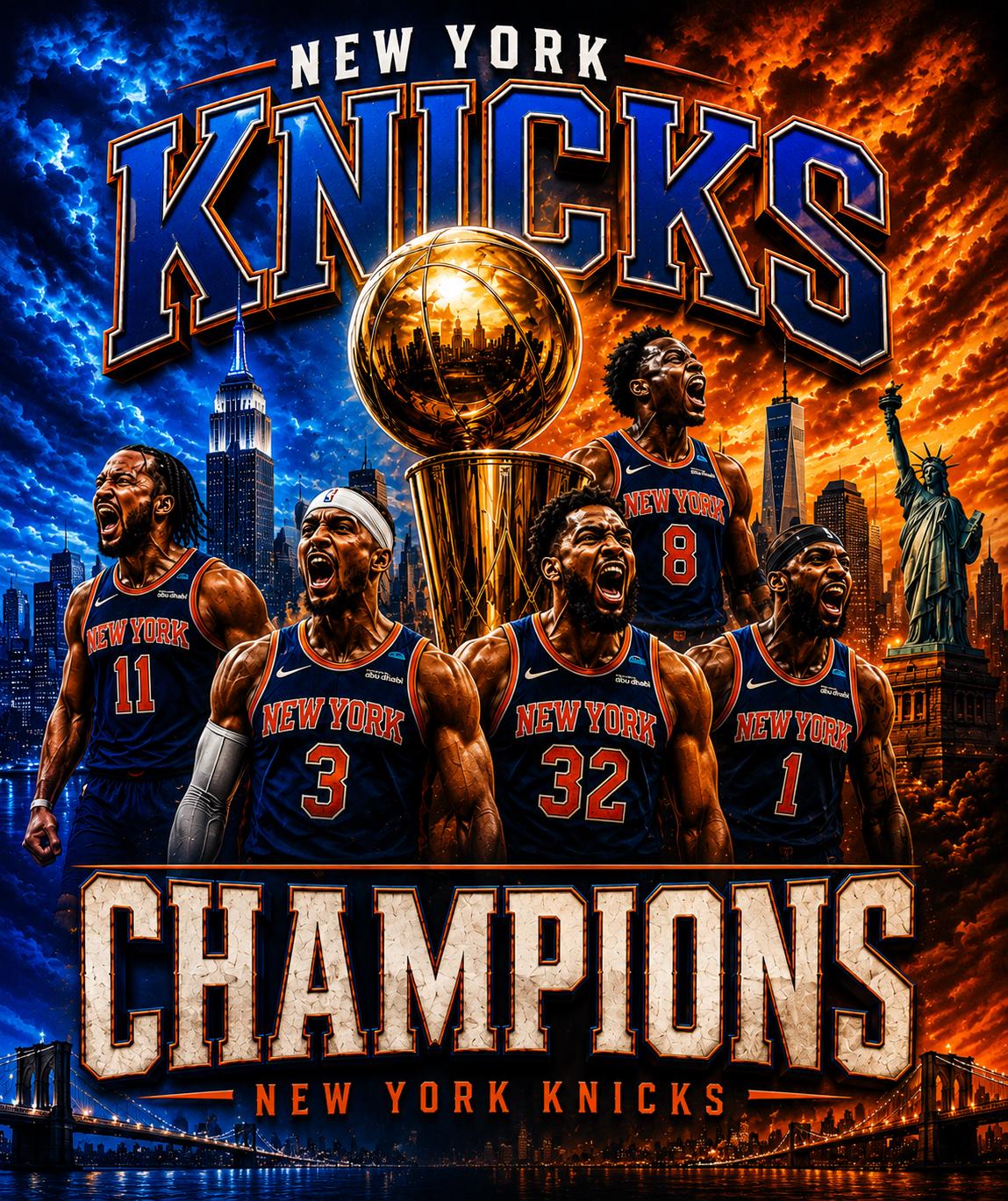 Vintage York Knicks Jalen Brunson Tee Knicks Playoff Madison Square Garden Tee Retro Nyc Basketball Fan Champions