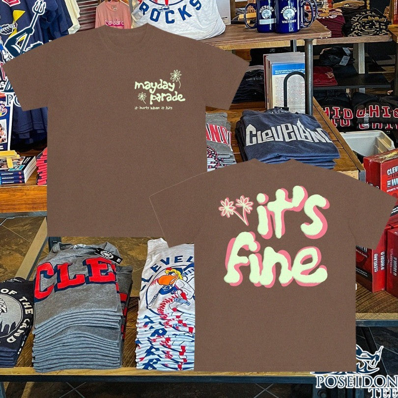 Mayday Parade It’s Fine Espresso Unisex