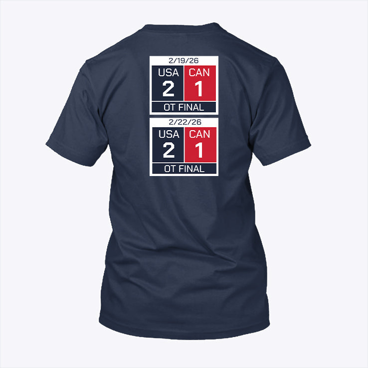 That’s Just American Hockey Scoreboard T Shirt Unisex