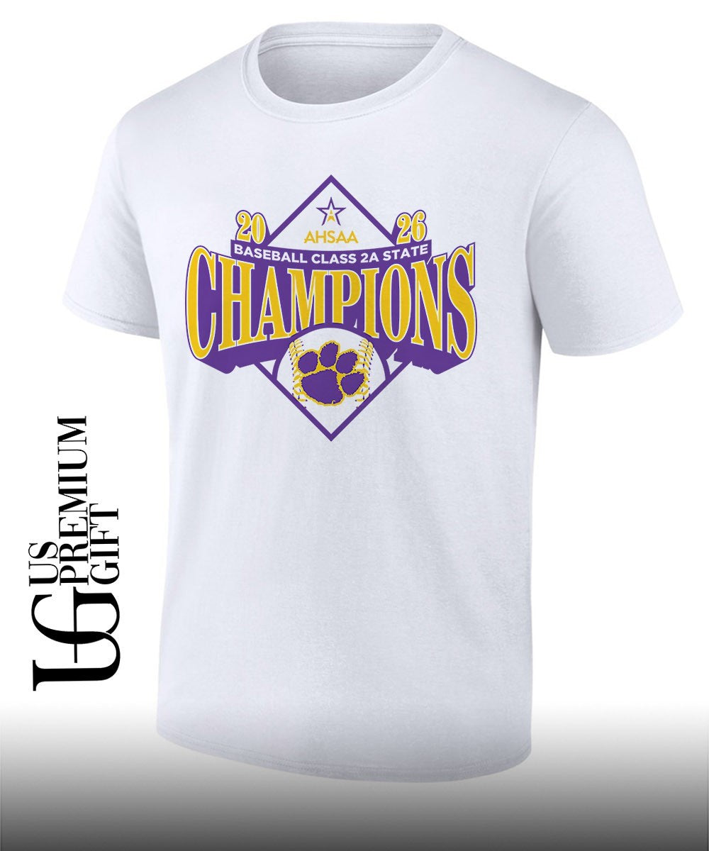 Ariton Purple Cats 2026 AHSAA baseball class 2A State Champions Unisex