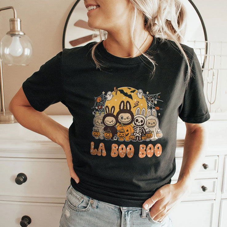 Halloween La Boo Boo T Shirt Unisex
