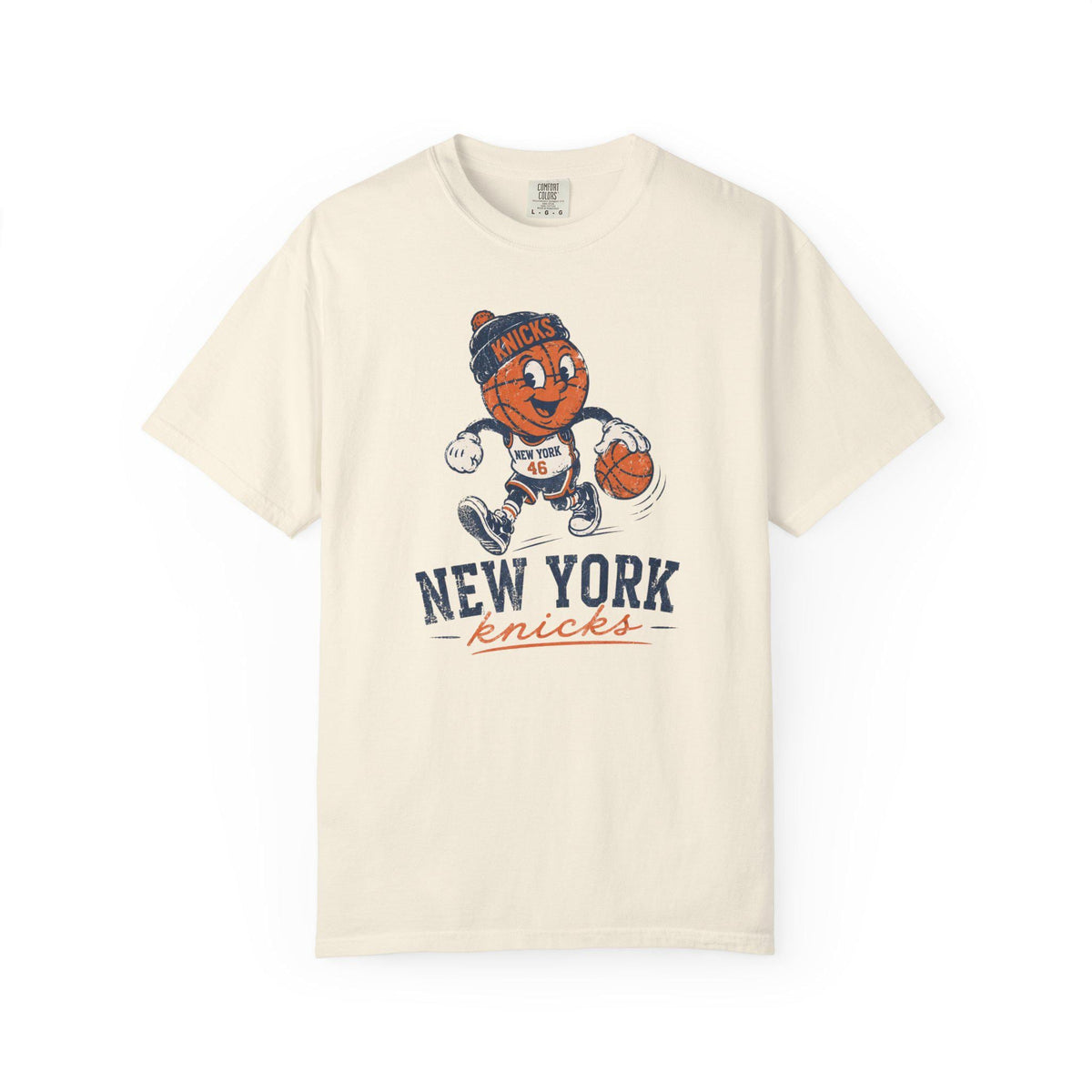 York Knicks Vintage Mascot Basketball Team Tee Unisex