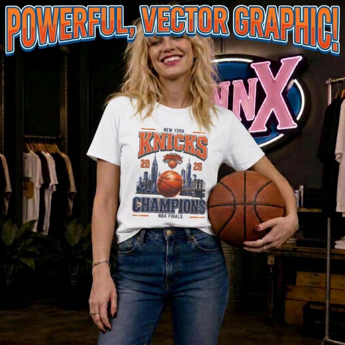 York Knicks 2026 Champions Nyc City Skyline Unisex