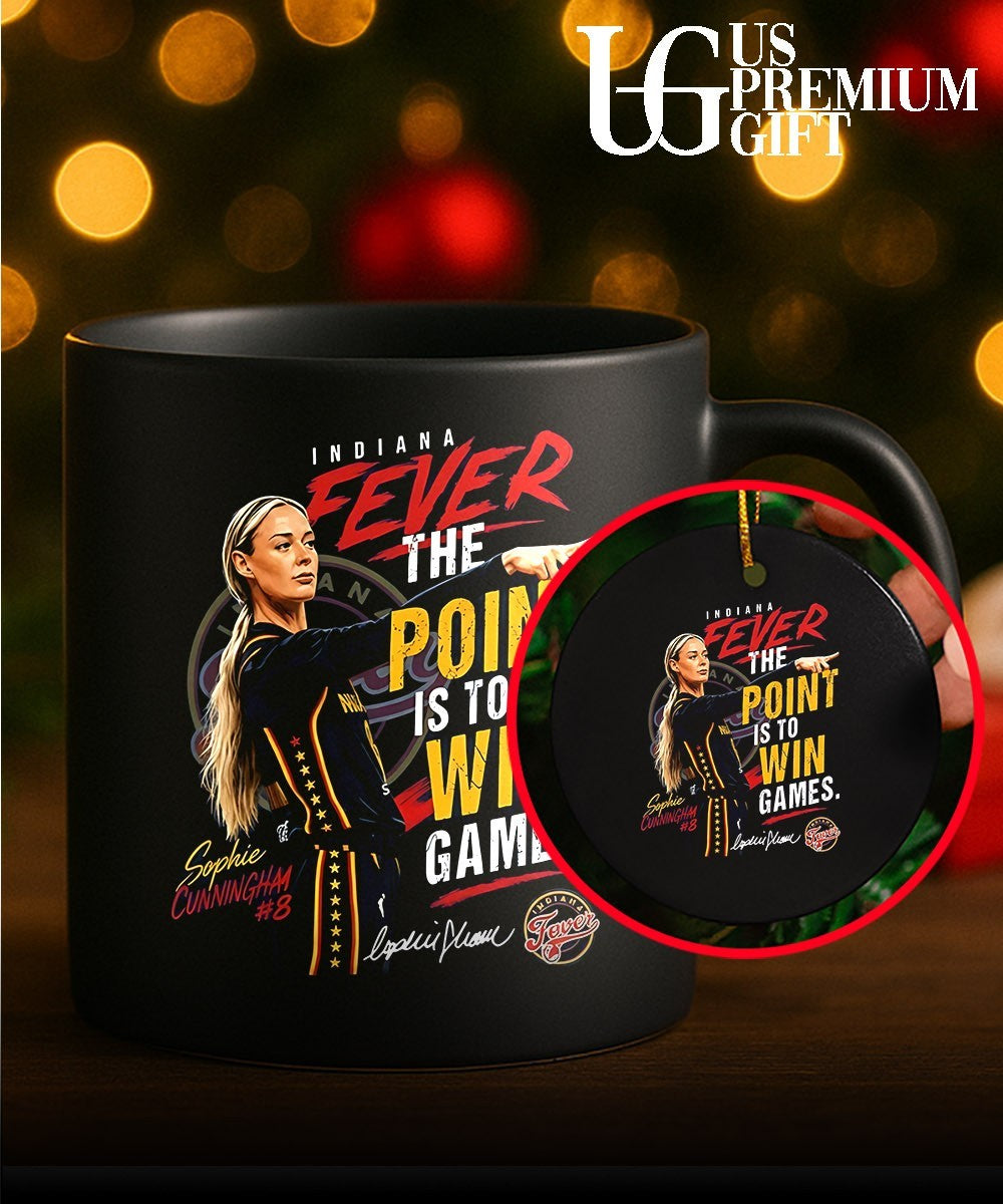 Indiana Fever Sophie Cunningham The Point Is To Win Games shirt Unisex