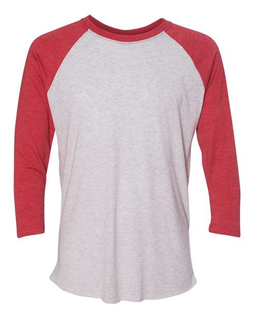 Next Level Unisex Triblend Three-Quarter Raglan Tee