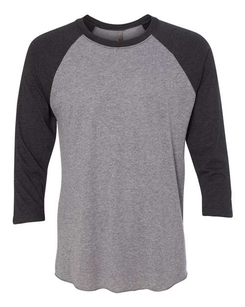 Next Level Unisex Triblend Three-Quarter Raglan Tee