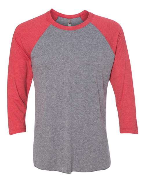 Next Level Unisex Triblend Three-Quarter Raglan Tee