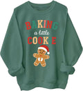 Growing A Little Cookie Sweatshirt Baking A Little Cookie Shirt Sweatshirt Christmas Pregnancy Announcement Hoodie