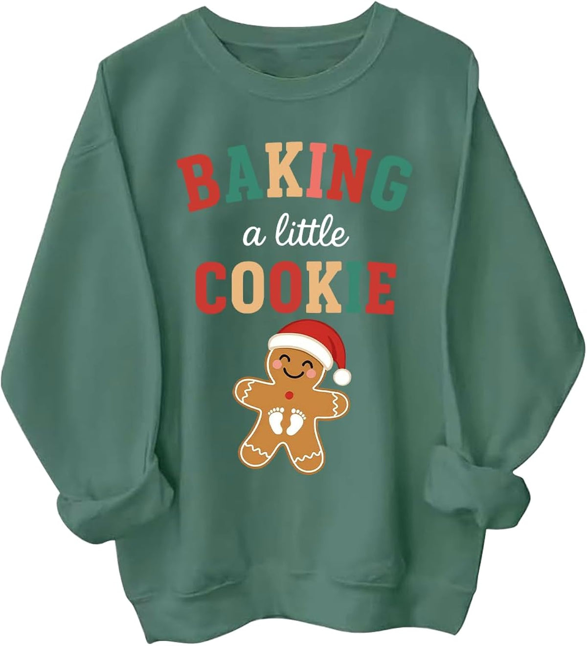 Growing A Little Cookie Sweatshirt Baking A Little Cookie Shirt Sweatshirt Christmas Pregnancy Announcement Hoodie