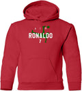 Portugal Soccer Player Air Ronaldo Youth Hooded Unisex