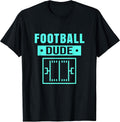 Football Dude Merchandise for Boys Football Shirt Dude T-Shirt