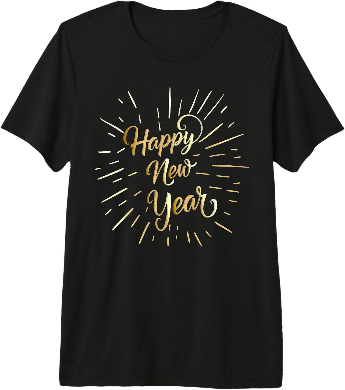 Happy New Year Funny Matching Family Firework New Year Premium Tri-Blend T-Shirt