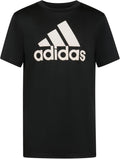 Boys Short Sleeve Aeroready Performance Logo Tee Unisex