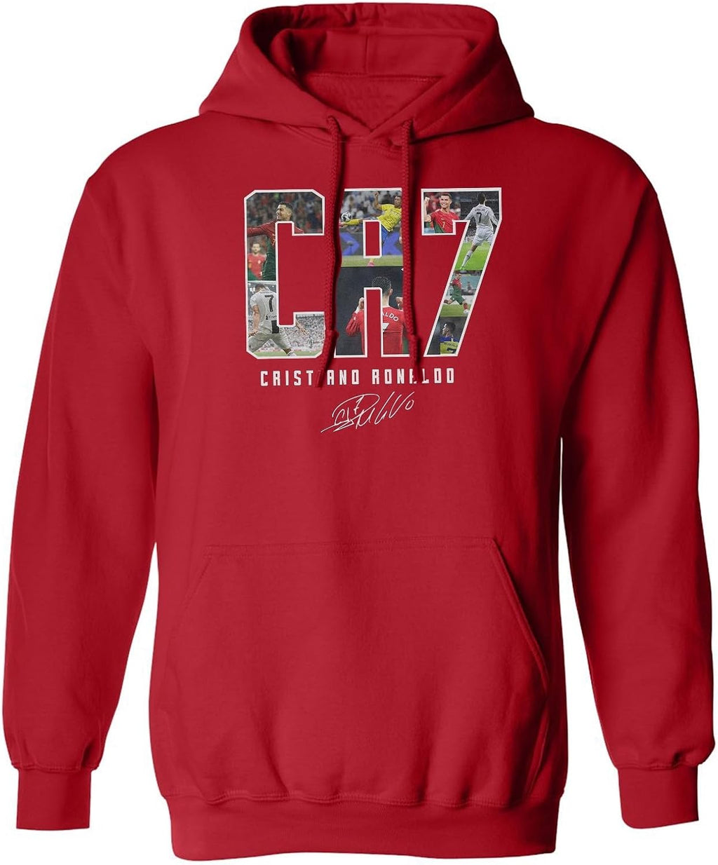 Collage Ronaldo Tribute - Soccer GOAT Unisex Hooded Unisex