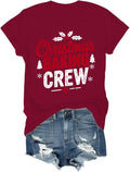 Christmas Baking Crew T-Shirt Cookie Shirt Women Cookie Baking Crew Tshirt Funny Chtistmas Tees