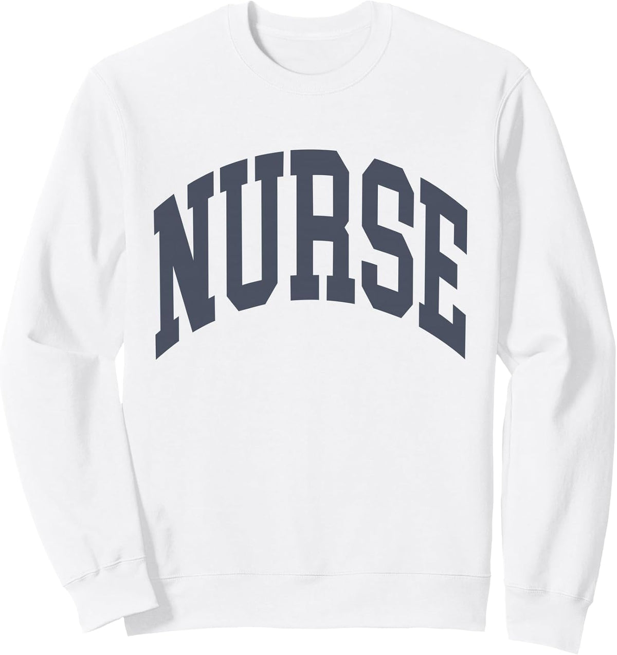 NURSE Faded Vintage Aesthetic - Nursing School RN ER Nurse Sweatshirt