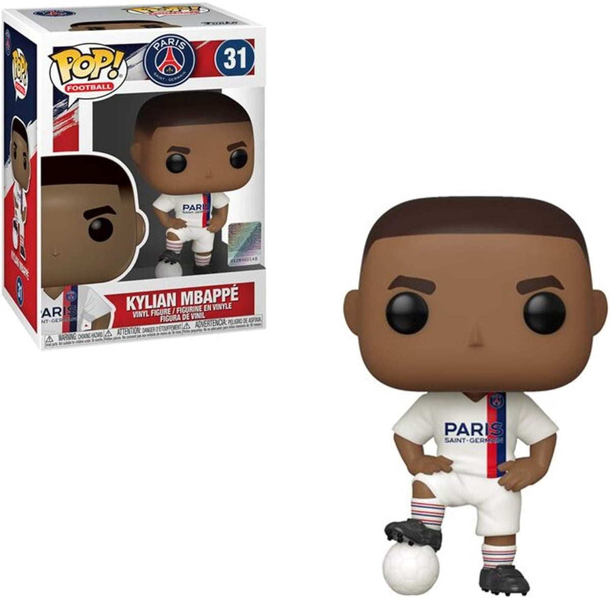 Funko Pop! Football Paris Saint Germain PSG FC #31 Kylian Mbappe Vinyl Figure Unisex