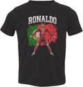 Ronaldo Inspired Graphic Portugal Fans Soccer Pride Toddler Unisex