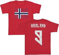 Norway Pride Haaland 9 Two-Sided Jersey Style Toddler Unisex