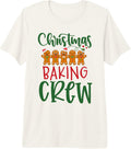 Funny Christmas Baking Crew Premium Tri-Blend T-Shirt