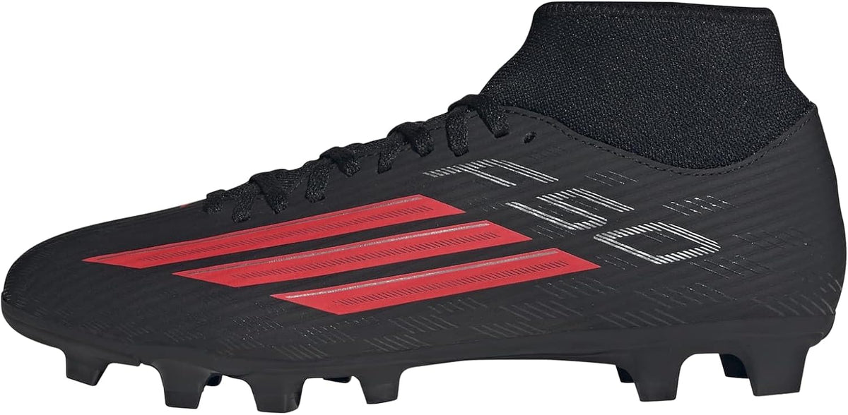 Mens F50 Club Mid Firm GroundMulti Ground Soccer Cleats - Yellow Unisex