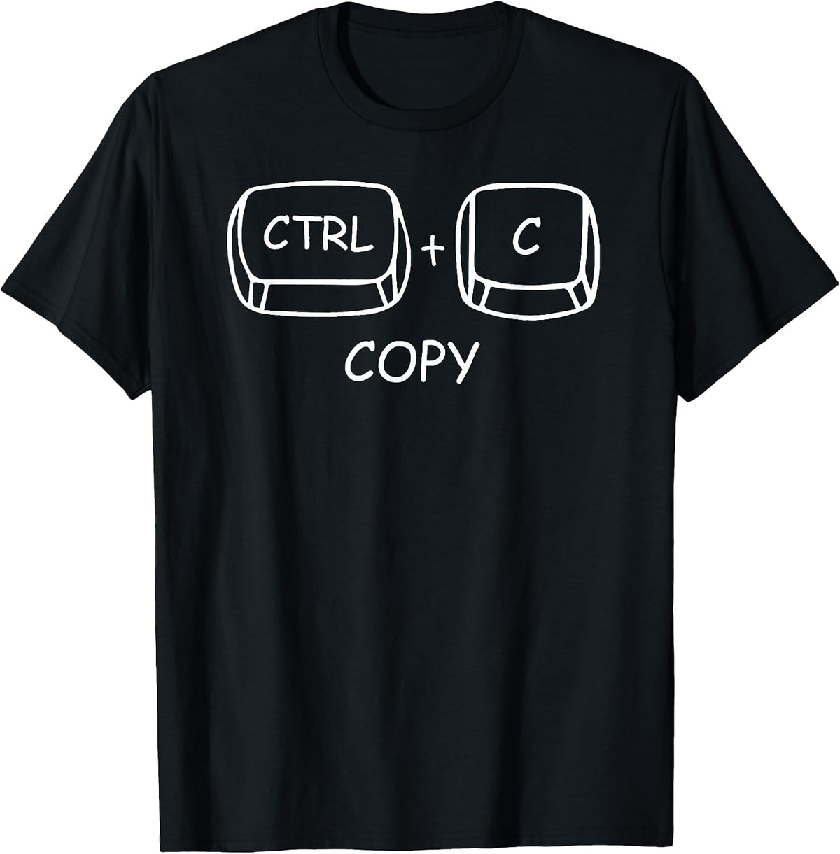Ctrl C Copy Ctrl V Paste Father's Day Dad & Son Daughter T-Shirt