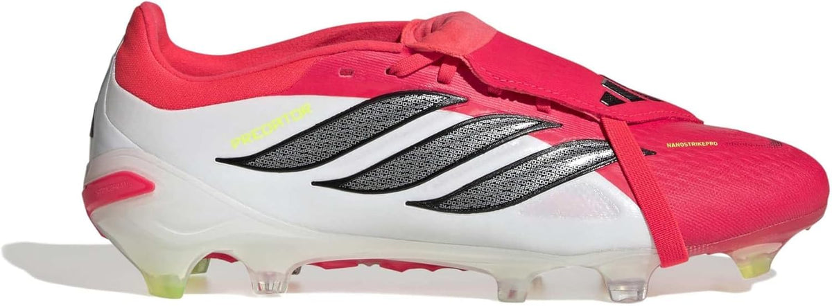 Pro Fold-Over Tongue Firm Ground Soccer Cleats - Grey Unisex