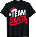 Christmas Squad Team Santa Holiday Party Family Festive Fun T-Shirt